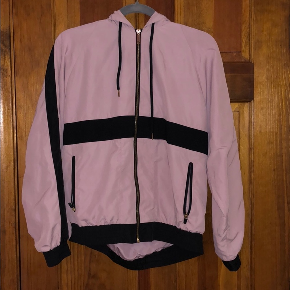 Light Pink Track Jacket